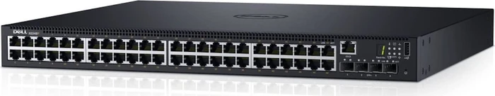Dell EMC Networking N Series PowerSwitch N1500 Rackmount Gigabit Managed Switch, 48x RJ-45, 4x SFP+