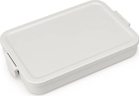 Brabantia Make & Take Lunchbox M flach Aufbewahrungsbehälter light grey