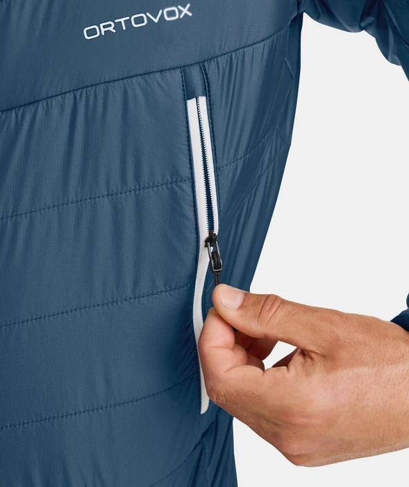 Ortovox Westalpen Swisswool Funktionsjacke deep ocean (Herren)