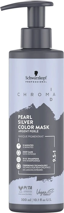 Schwarzkopf Chroma ID Bonding Color Mask Haartönung 9.5-1 pearl silver, 300ml