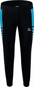 Erima Six Wings Worker Trainingshose lang black/curacao (Damen)