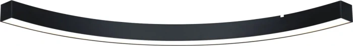 Paulmann Lichtkanal 90° Kurve LED Deckenleuchte 13W schwarz