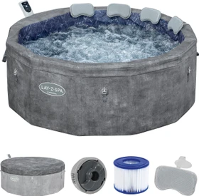 Bestway Lay-Z-Spa Carrara AirJet Whirlpool rund 170x65cm