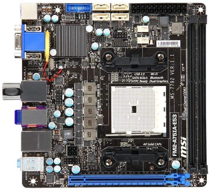 MSI FM2-A75IA-E53 (AMD FM2)