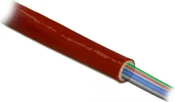 DeLOCK Feuerfester Schutzschlauch silikonbeschichtet, 10mm, 5m, rot