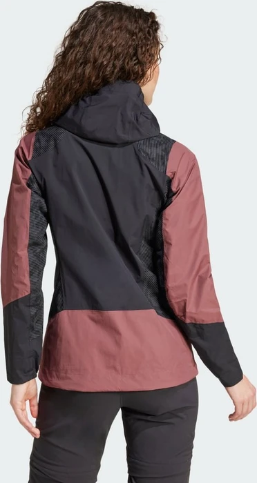 adidas Terrex Xperior Hybrid Rain.RDY Funktionsjacke burgundy/black (Damen)