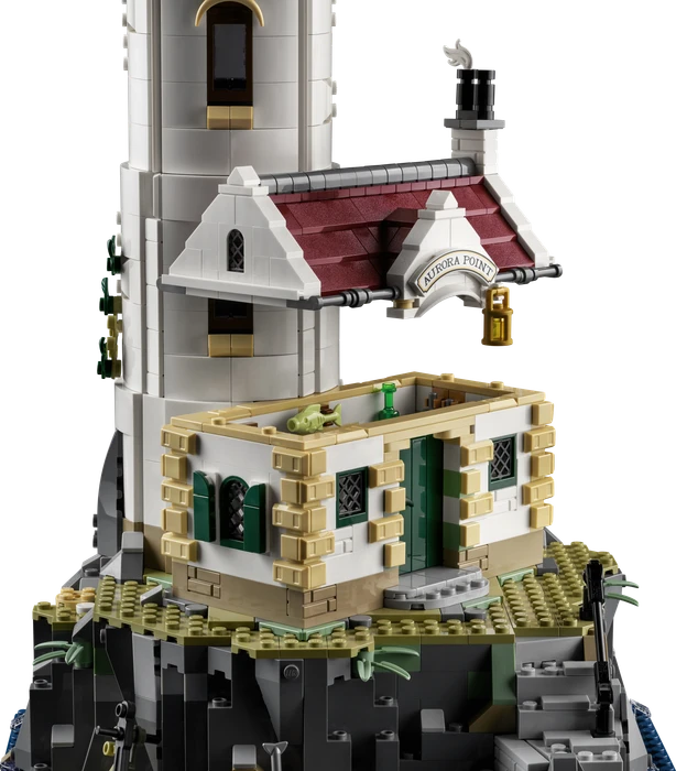 LEGO Ideas - Motorisierter Leuchtturm