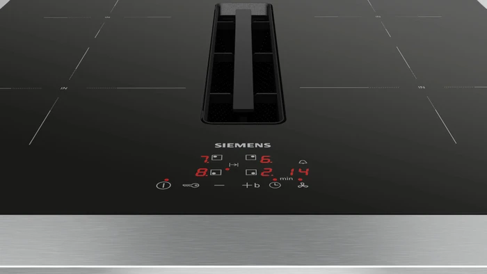 Siemens iQ300 EH601BE15E Induktionskochfeld mit Kochfeldabzug autark
