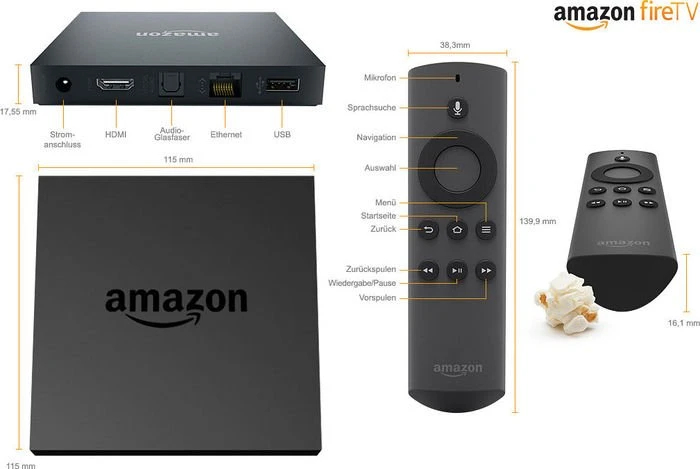 Amazon Fire TV - 1st Gen (2014)