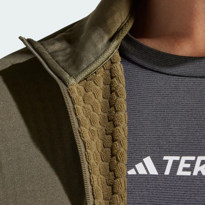 adidas Terrex Multi Light Fleece Jacke olive strata (Herren)