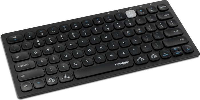 Kensington Multi-Device Dual Wireless Compact Keyboard, schwarz, USB/Bluetooth, UK