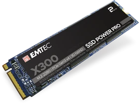 Emtec X300 SSD Power Pro 2TB, M.2 2280 / M-Key / PCIe 3.0 x4