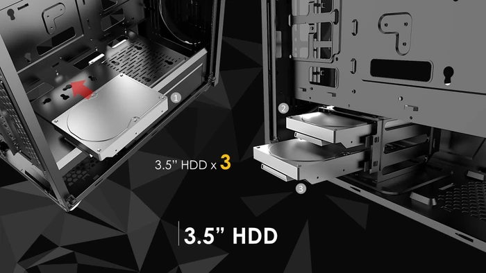 Raijintek Ponos TG4, Glasfenster