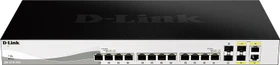 D-Link DXS-1210 Rackmount 10G Smart Switch, 12x RJ-45, 2x SFP+, 2x RJ-45/SFP+ (DXS-1210-16TC)