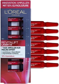 L'Oréal Revitalift Laser X3 10% Glykolsäure Ampullen, 7 Stück