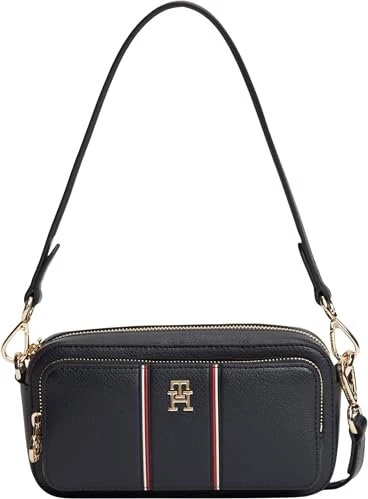 Tommy Hilfiger Signature Camera Schultertasche space blue