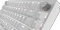 Corsair Gaming K65 Plus Wireless 75% RGB, Frost White, für Mac, MLX RED, USB/Bluetooth, DE Vorschaubild