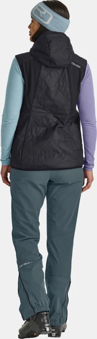 Ortovox Swisswool Piz Boè Funktionsweste black raven (Damen)