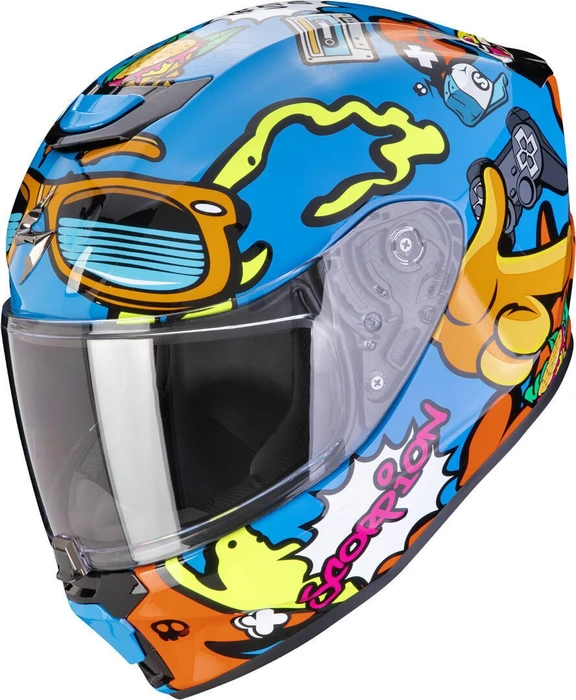 Scorpion EXO-JNR Air Fun blau/orange