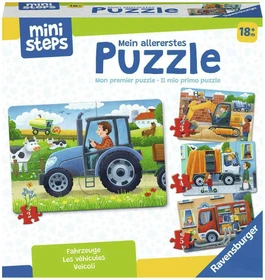 Ravensburger ministeps Mein allererstes Puzzle Fahrzeuge