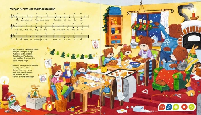 Ravensburger tiptoi Buch: Meine schönsten Weihnachtslieder
