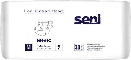 Seni Classic Basic Schutzhose Größe M, 30 Stück