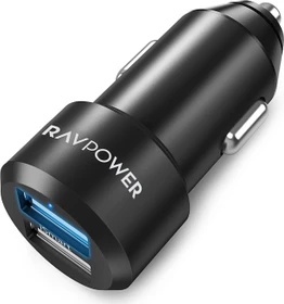 RAVPower 2-Port Kfz-USB-Ladegerät 24W schwarz (RP-VC006(B))
