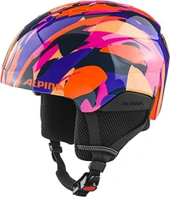 Alpina Pizi Helm pink/orange blue gloss (Junior)