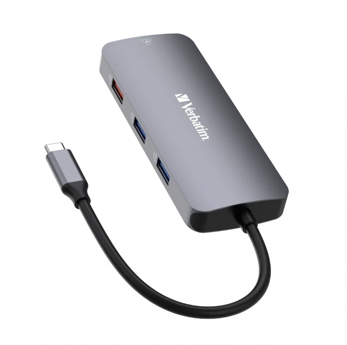Verbatim USB-C Pro Multiport Hub CMH-09, USB-C 3.1 [Stecker]