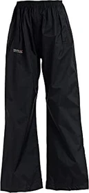Regatta Pack It Overtrousers Hose lang schwarz (Junior)