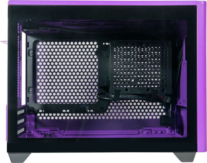 Cooler Master MasterBox NR200P Color Edition Nightshade Purple, Glasfenster, Mini-ITX