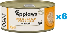 Applaws Huhn und Käse, 420g (6x 70g)