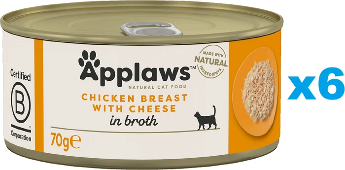 Applaws Huhn und Käse, 420g (6x 70g)
