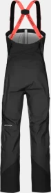 Ortovox 3L Deep Shell Bib Hose lang black raven (Damen)