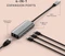 Satechi 4-In-1 USB-C Hub 2.5 Gigabit Ethernet, Space Gray, USB-C 3.1 [Stecker] Vorschaubild