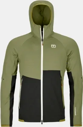 Ortovox Fleece Rib Hoody Funktionsjacke wild herbs (Herren)