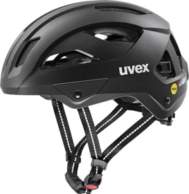 UVEX City Stride MIPS Hiplok Helm schwarz matt