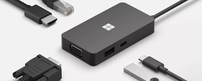 Microsoft Surface USB-C Travel Hub, USB-C 3.1 [Stecker]