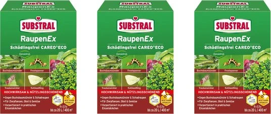 Evergreen Garden Care Substral RaupenEx Schädlingsfrei Careo Eco, 20g (8x 2.5g)