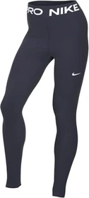Nike Pro Leggings Hose lang obsidian/white (Damen)