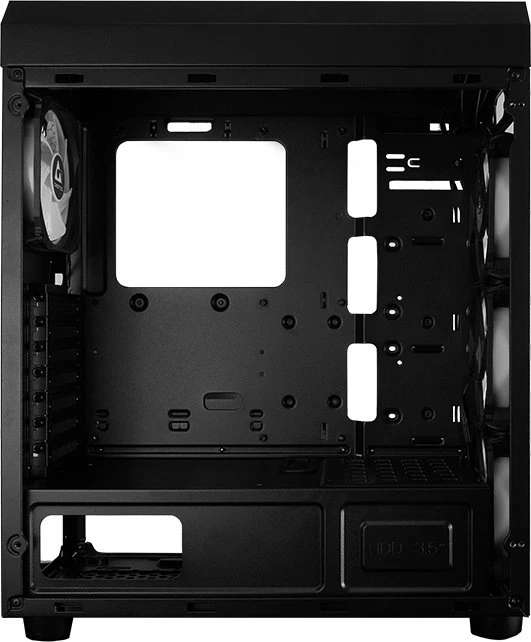 Chieftec Gamer GL-03B Scorpion 3 RGB, schwarz, USB-C, Glasfenster