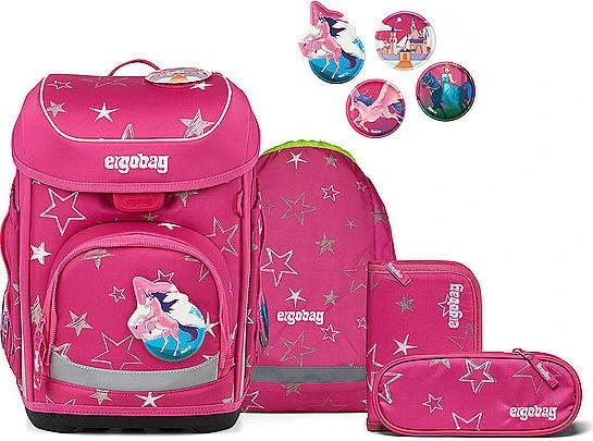 Ergobag Cubo SternzauBär 2026 Schulrucksack-Set, 5-tlg.