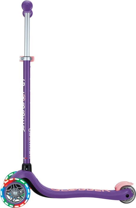 Globber Primo Plus Lights Kickboard violett