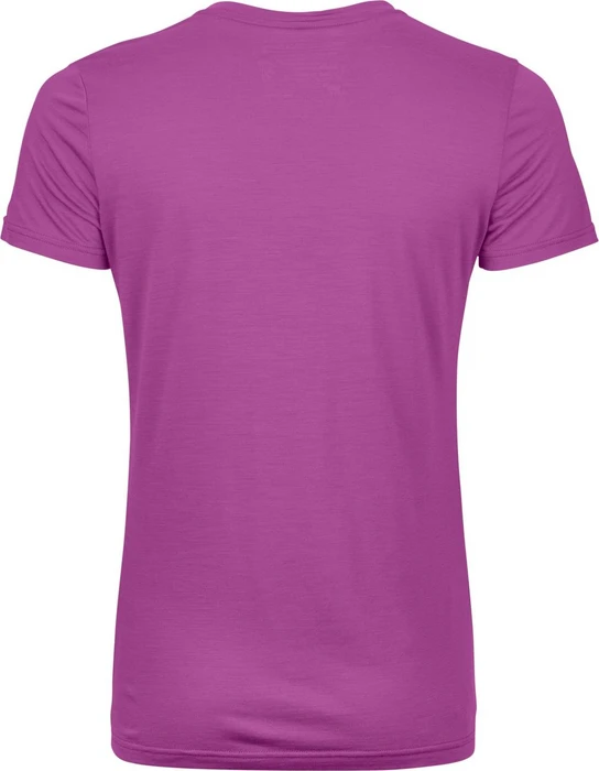 Ortovox 120 Cool Tec Mountain Stripe Funktionsshirt kurzarm violet vibe (Damen)