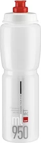 Elite Jet Trinkflasche 950ml clear/red logo