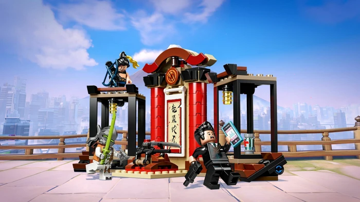 LEGO Overwatch - Hanzo vs. Genji