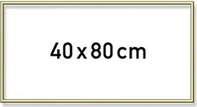 Schipper Arts & Crafts Alurahmen 40x80cm gold