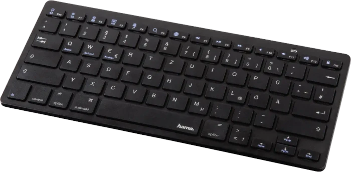 Hama KEY4ALL X510, schwarz, Bluetooth, DE