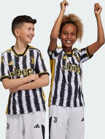 adidas Juventus Turin 2023/2024 Heimtrikot black/white (Junior)