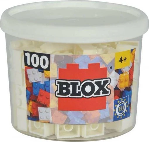 Simba Toys Blox 100 4er Steine weiß